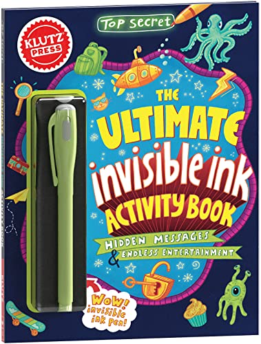 Klutz Top Secret: The Ultimate Invisible Ink Activity Book (Klutz Activity Book)
